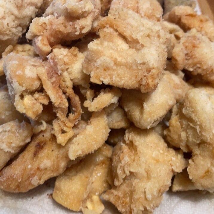 簡単!シンプル塩唐揚げ!お弁当の一品にも!